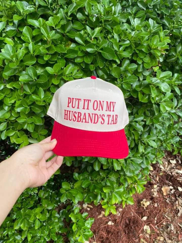 Husband’s Tab Trucker Hat