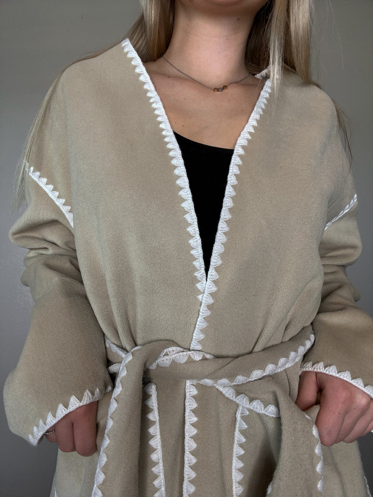 Gingerbread Belted Jacket