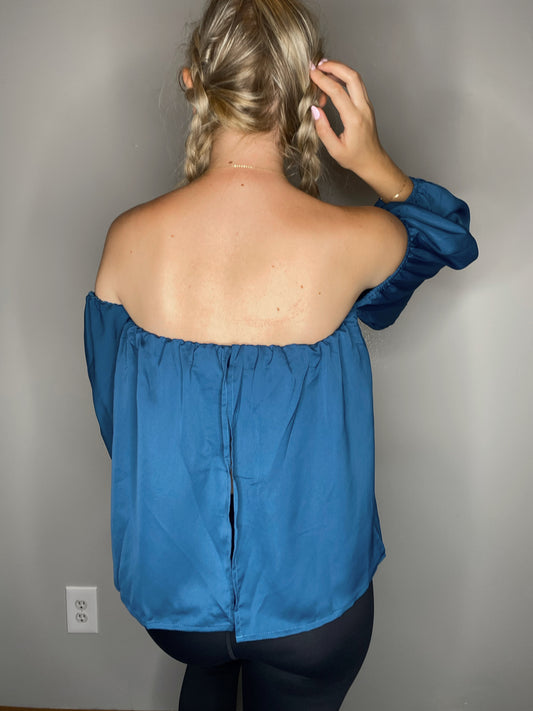 Darling Draped Blouse