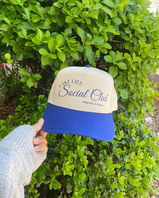 Lake Life Social Club Trucker Hat