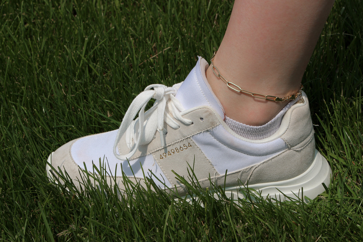 Paperclip Anklet